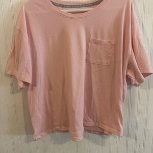 JOYSPUN, Pink T-Shirt with Pocket